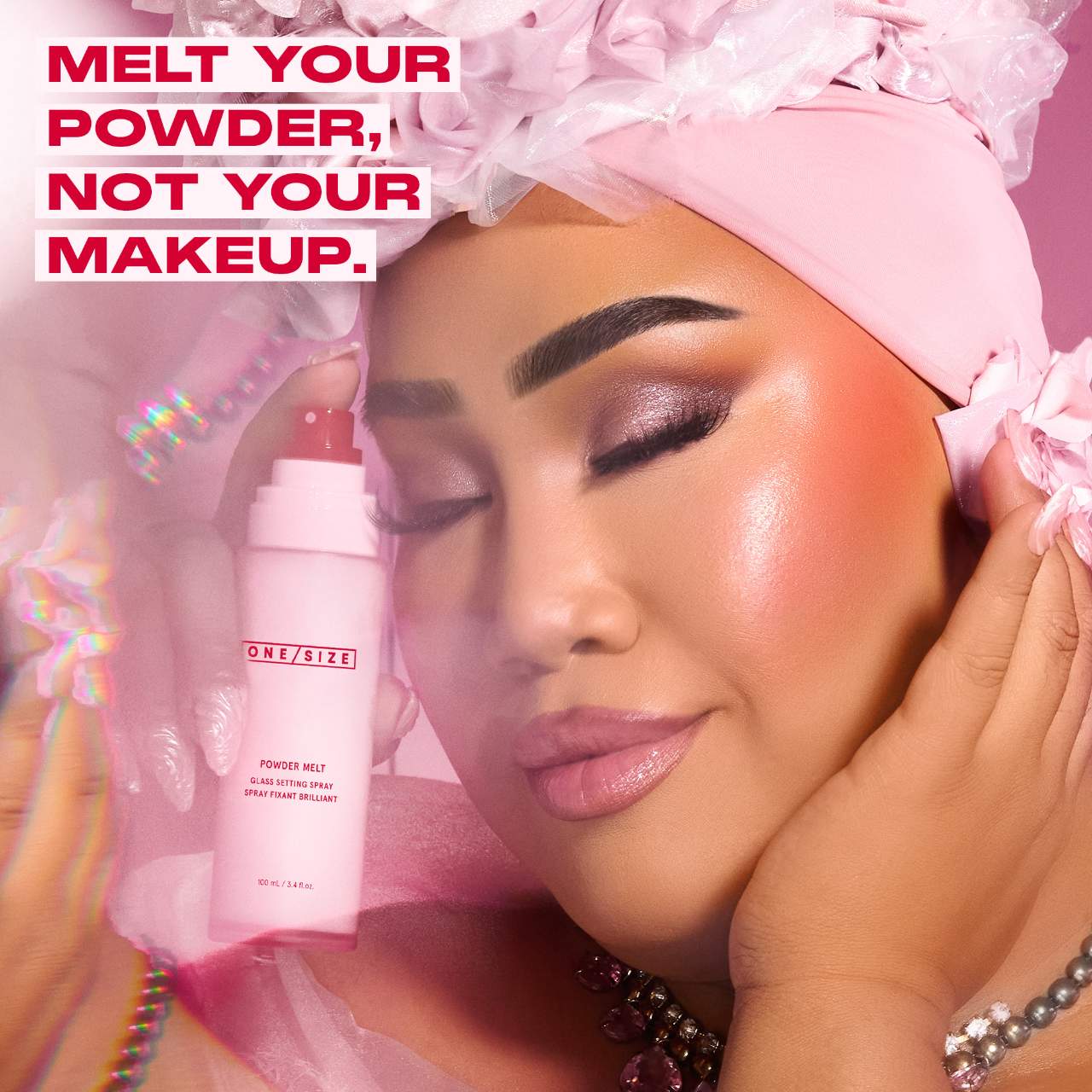Pre Venta: ONE/SIZE by Patrick Starrr | Powder Melt Glass Setting Spray