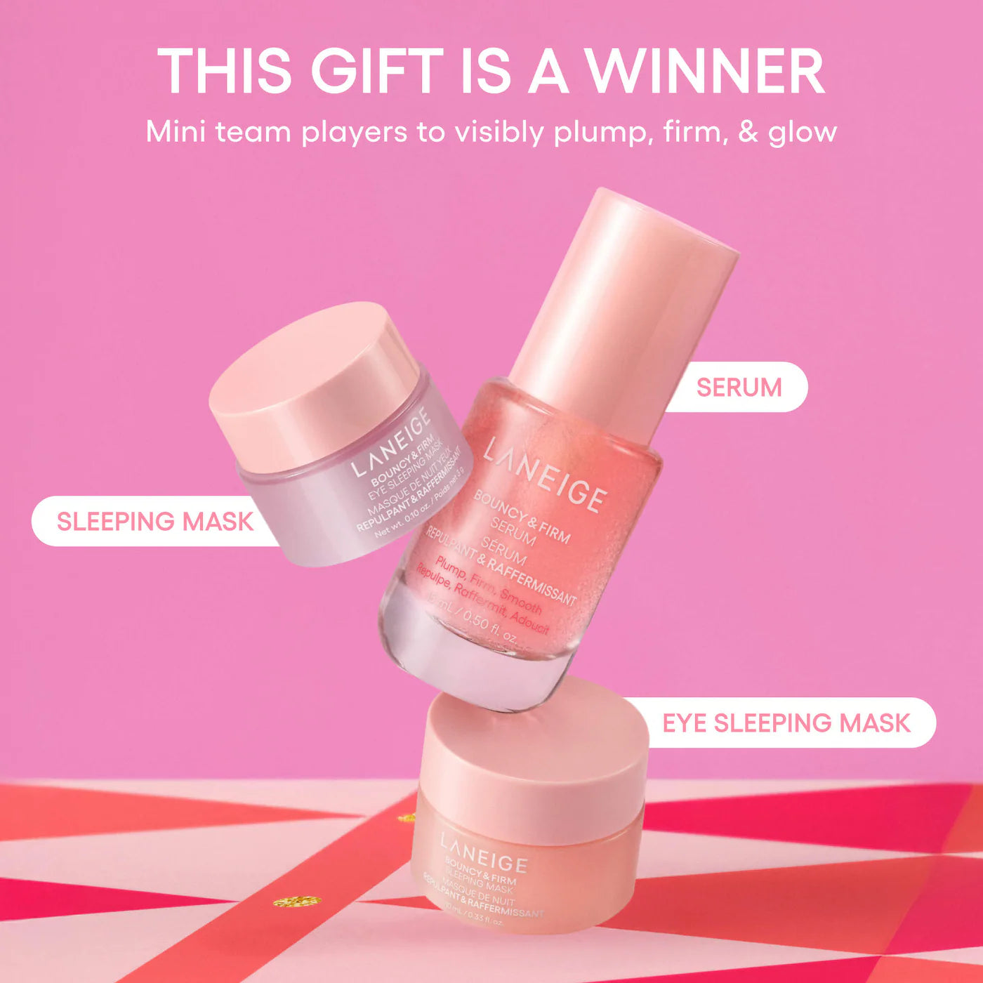Pre Venta: Laneige | Mini Bouncy & Firm Skin Treats