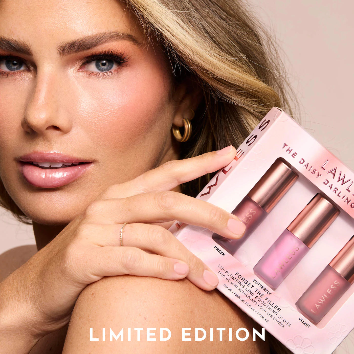 Pre Venta: Lawless | Mini Daisy Darlings Lip-Plumping Lip Gloss Trio