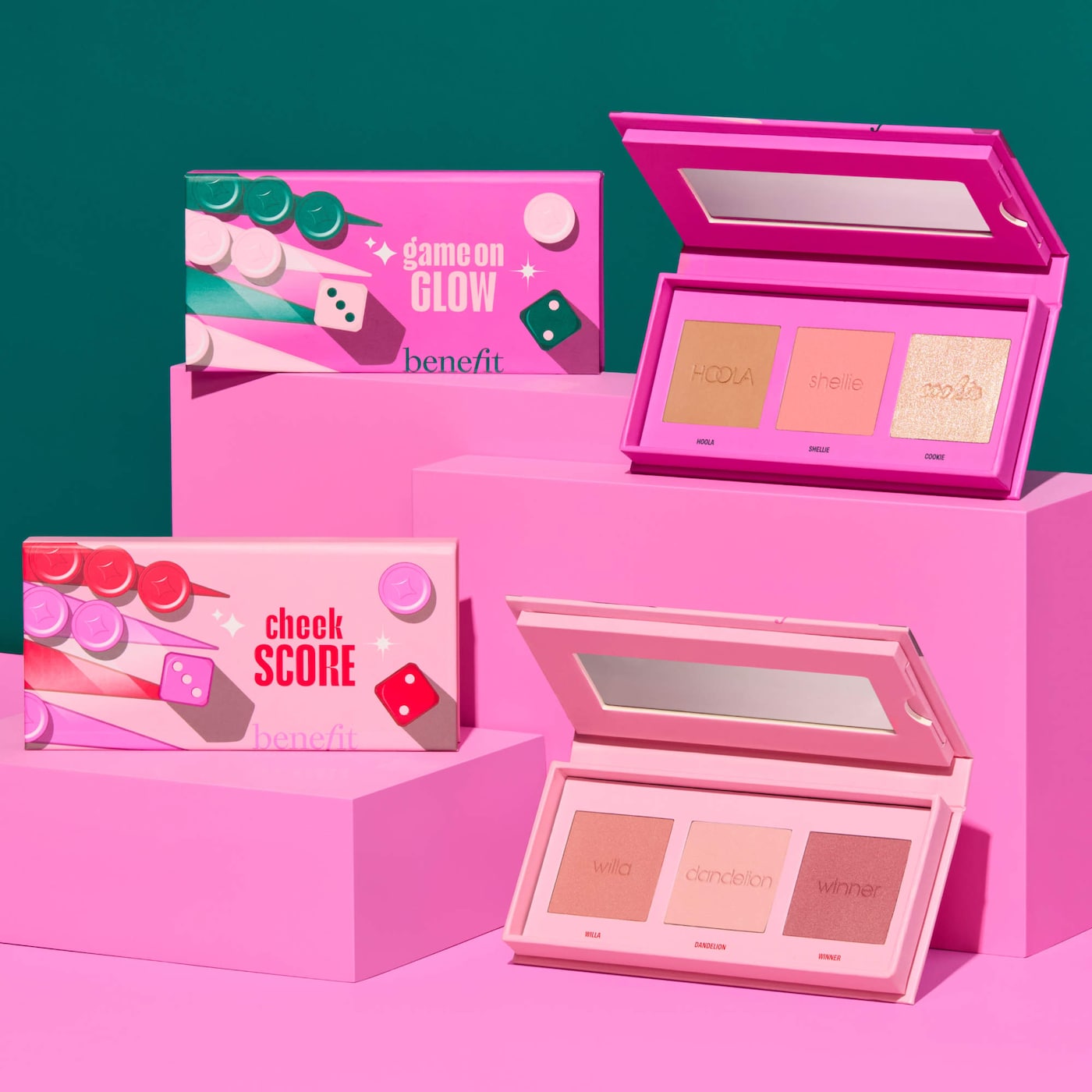 Pre Venta: Benefit Cosmetics | Mini Game On Glow Bronzer, Blush & Highlighter Palette