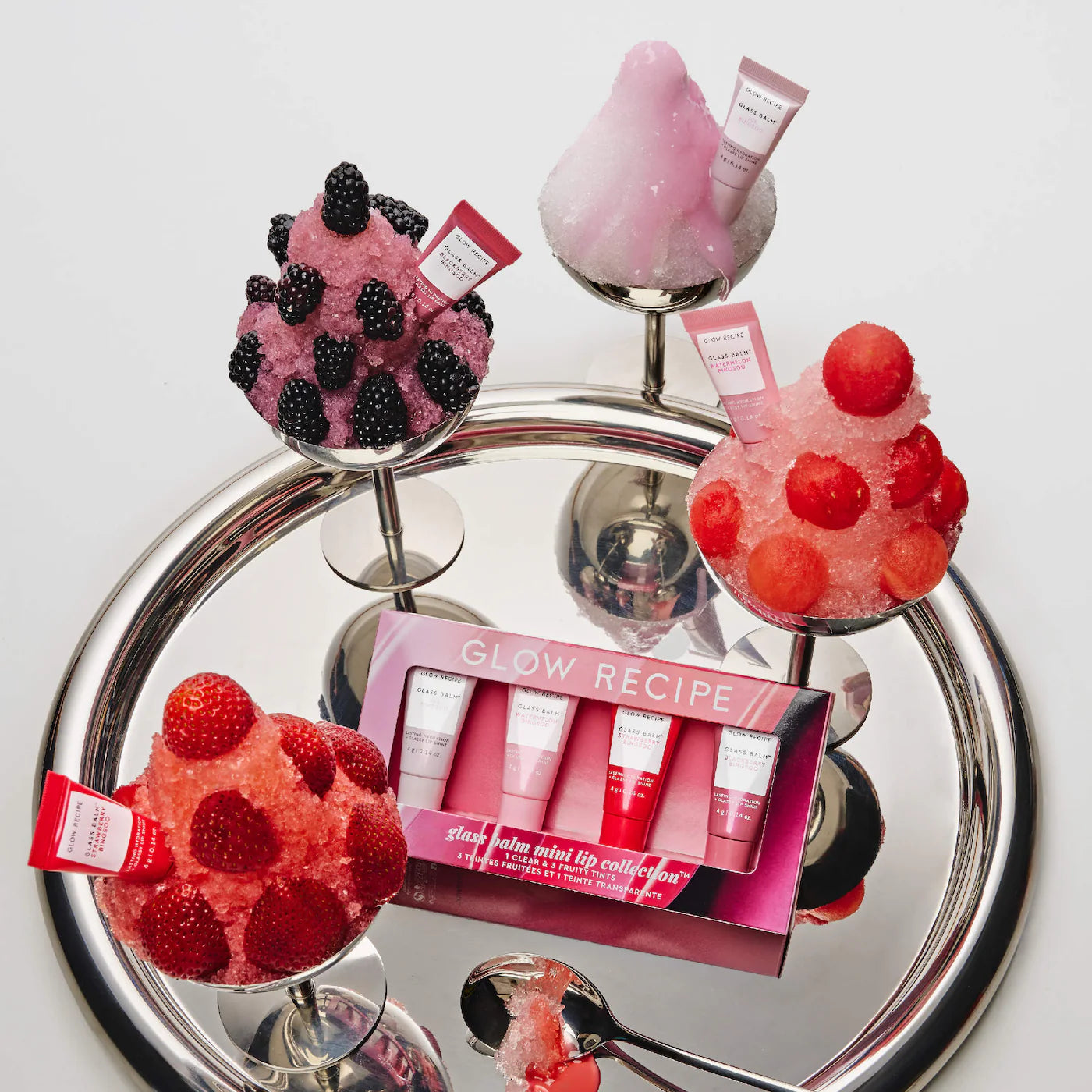 Pre Venta: Glow Recipe | Mini Glass Balm Lip Collection Gift Set