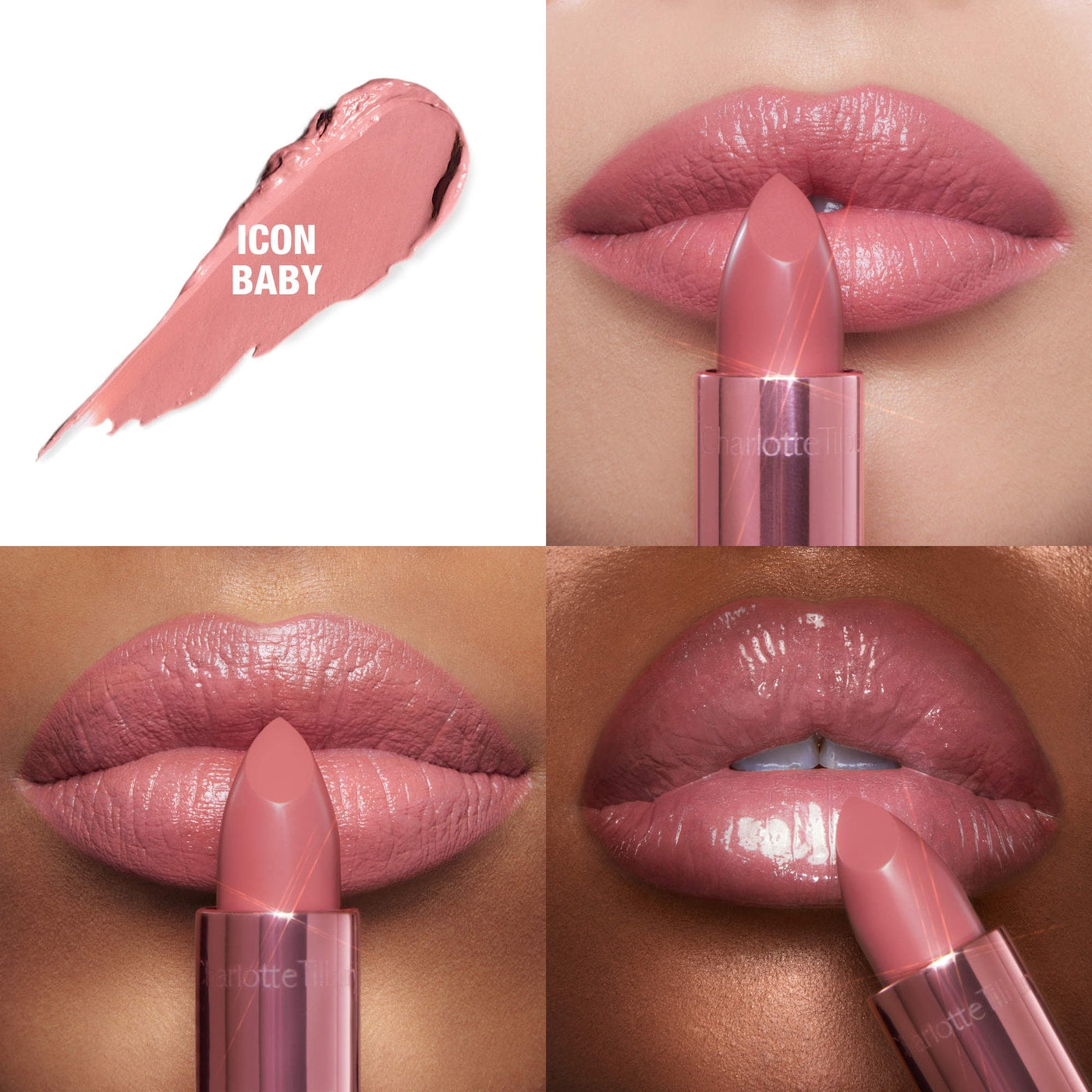 Pre Venta: Charlotte Tilbury | Mini Iconic Hollywood Lipstick Trio Gift Set