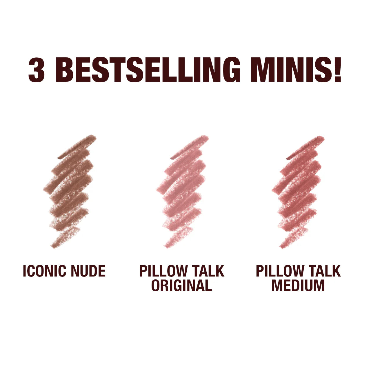 Preventa: Charlotte Tilbury | Mini Iconic Lip Cheat Lip Liner Trio