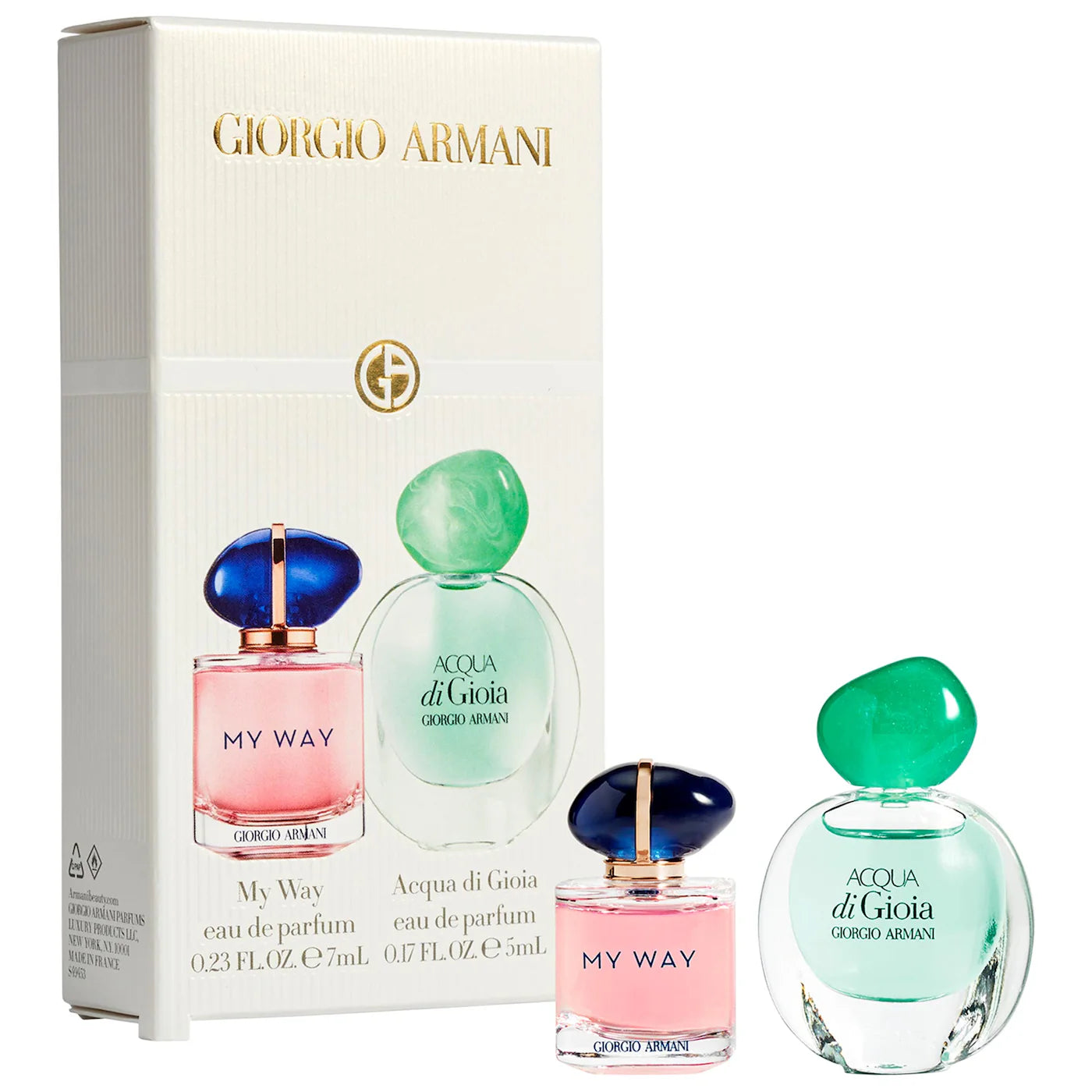 Pre Venta: Armani Beauty | Mini My Way & Acqua di Gioia Perfume Duo