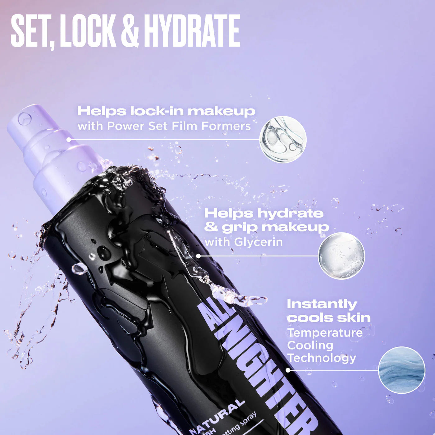 Pre Venta: Urban Decay | Mini All Nighter Setting Spray Duo Set
