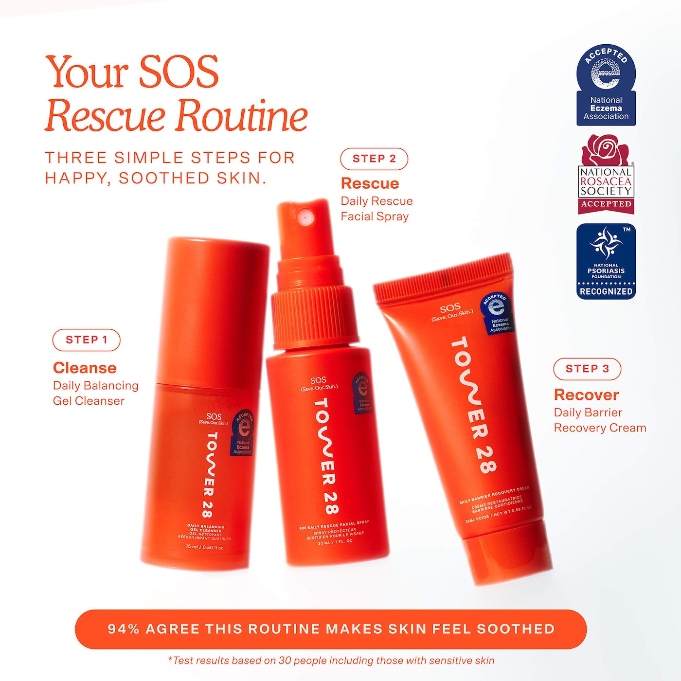 Pre Venta: Tower 28 Beauty | Mini SOS Skincare Bestsellers Set