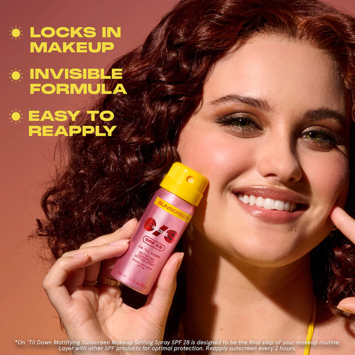Pre Venta: ONE/SIZE by Patrick Starrr | On 'Til Dawn Mattifying Sunscreen Makeup Setting Spray SPF 28