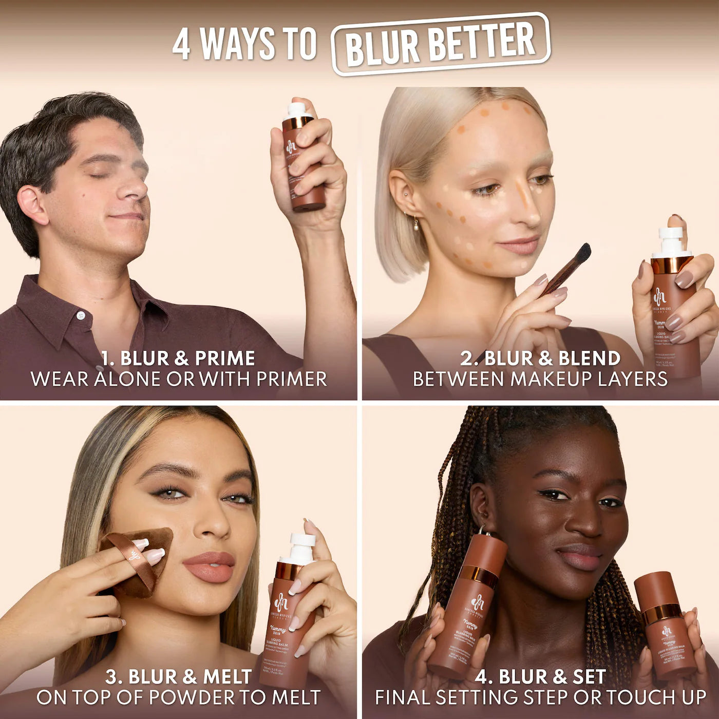 Pre Venta: Danessa Myricks Beauty | Mini Yummy Skin Liquid Blurring Balm Mattifying Setting Spray