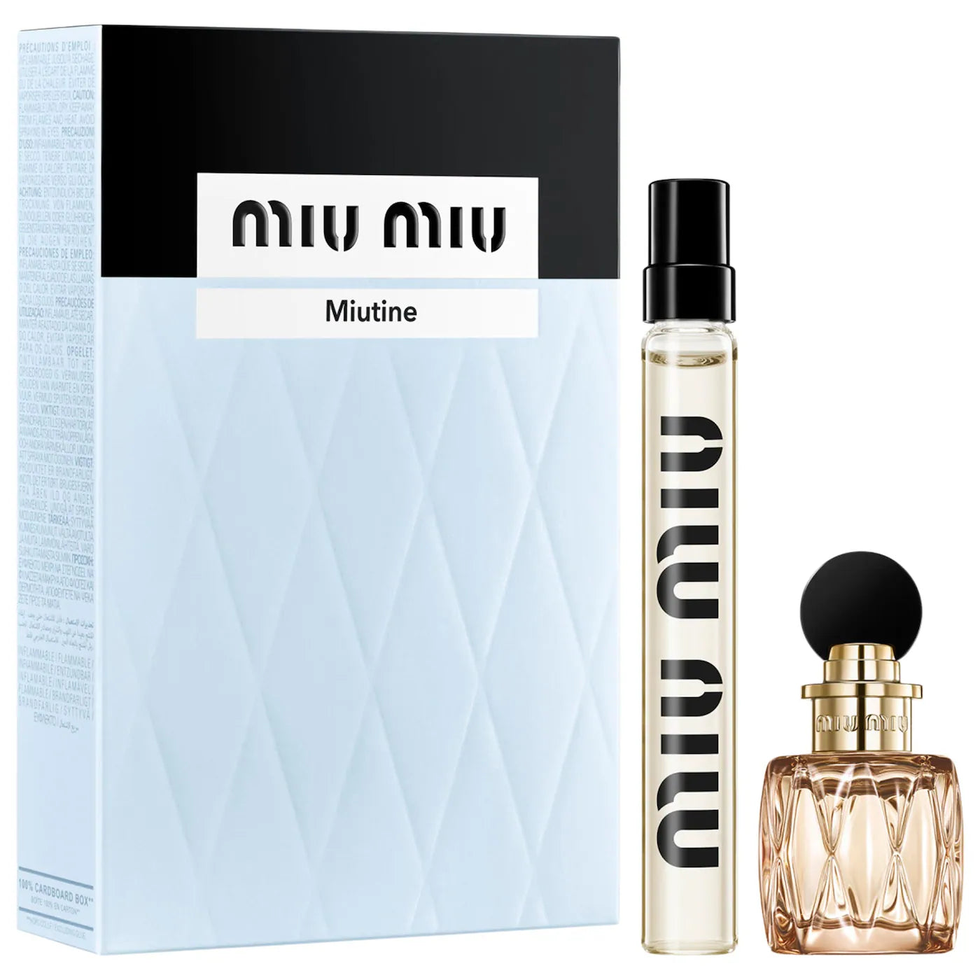 Pre Venta: Miu Miu | Mini Miutine Eau De Parfum Perfume Duo Gift Set