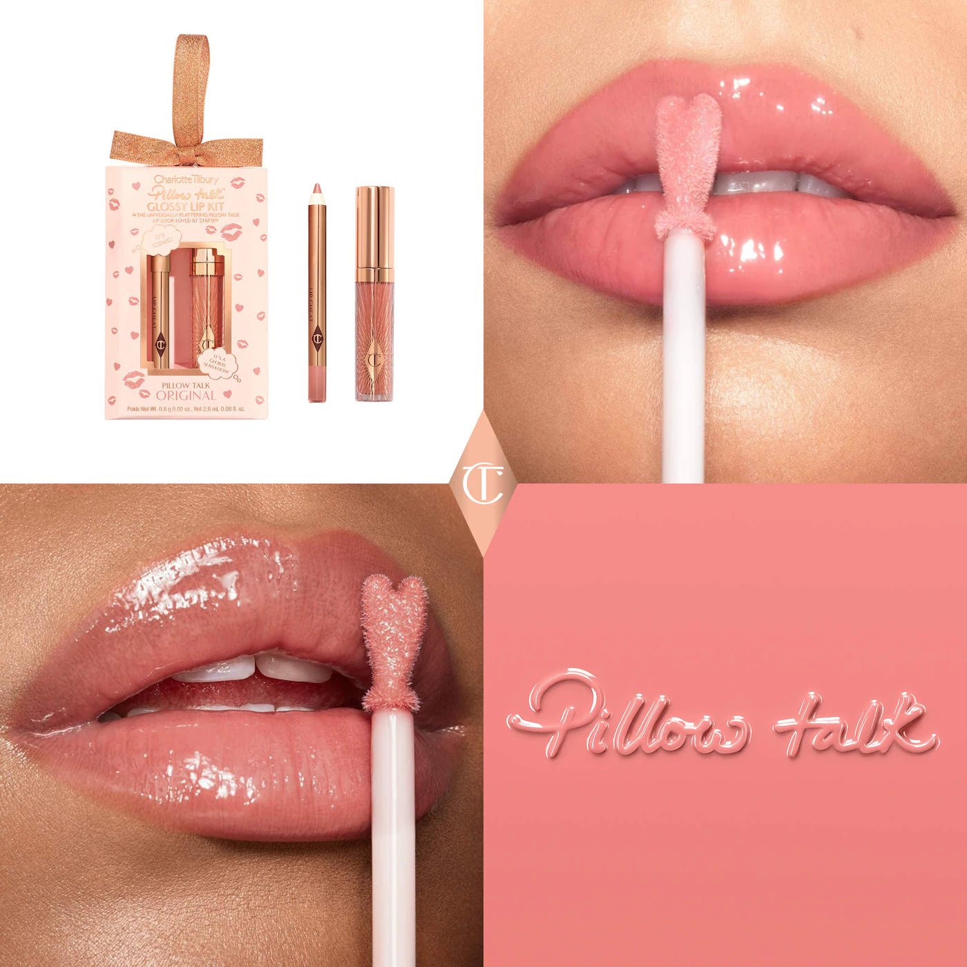 Pre Venta: Charlotte Tilbury | Mini Pillow Talk Glossy Lip Duos
