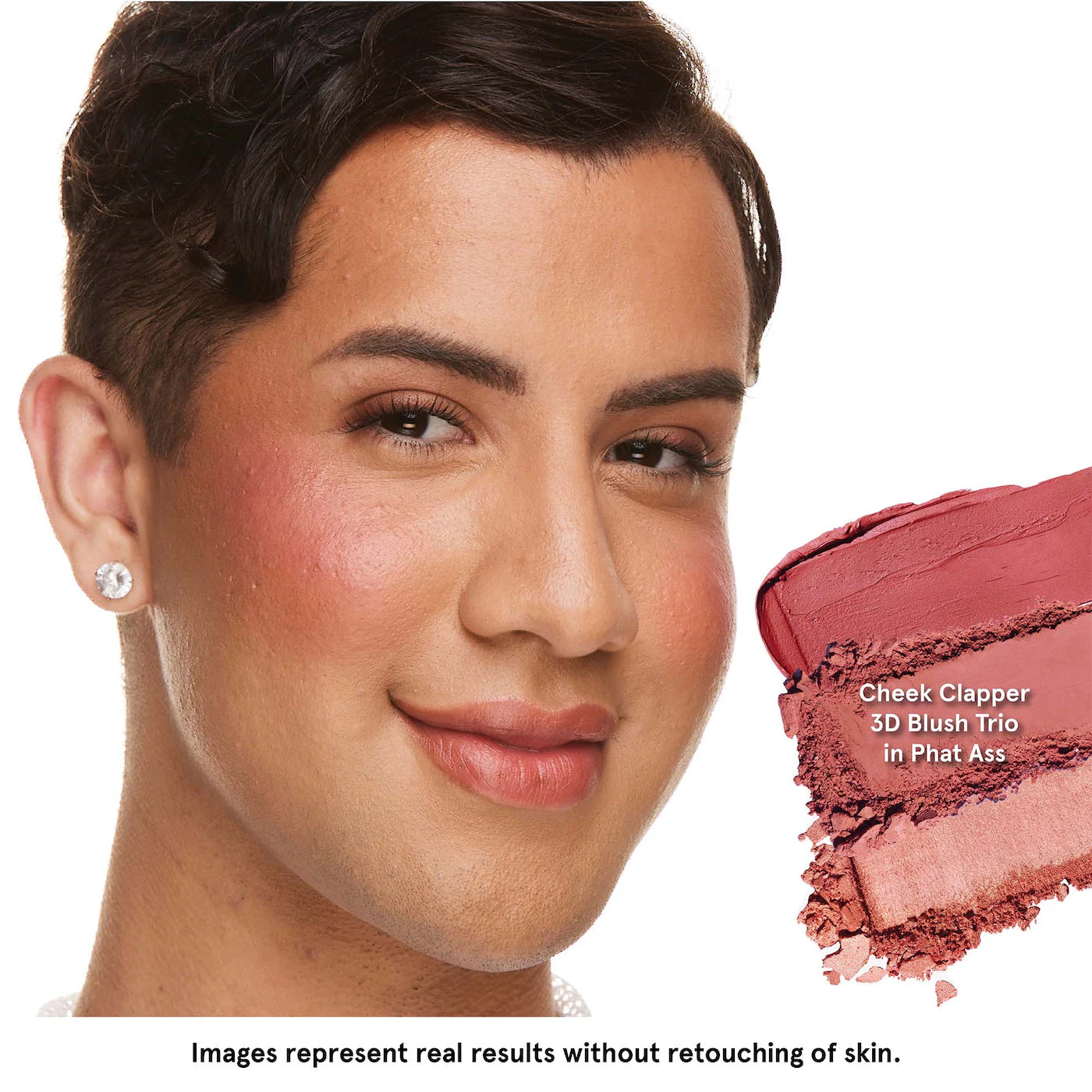 Pre Venta: ONE/SIZE by Patrick Starrr | Cheek Clapper 3D Blush Trio Palette