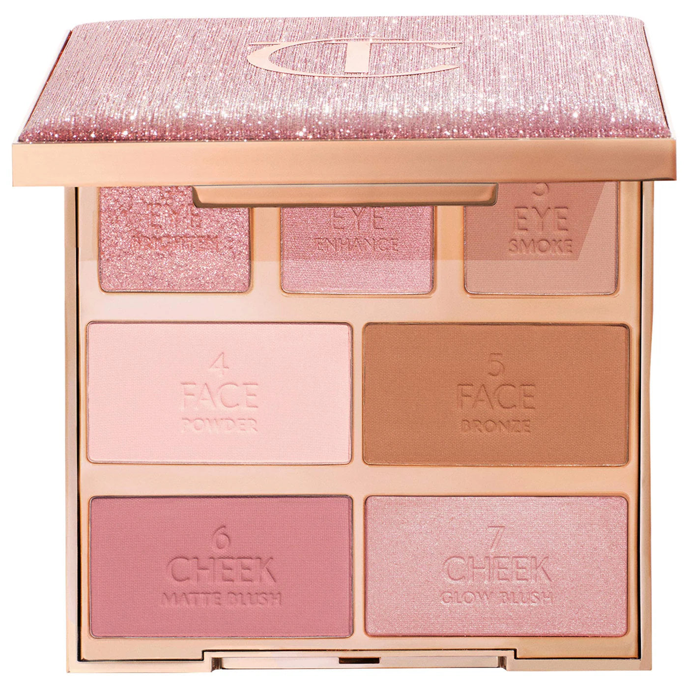 Pre Venta: Charlotte Tilbury | Instant Look In A Makeup Palette | Pretty, Glowing Beauty - Cool Neutral