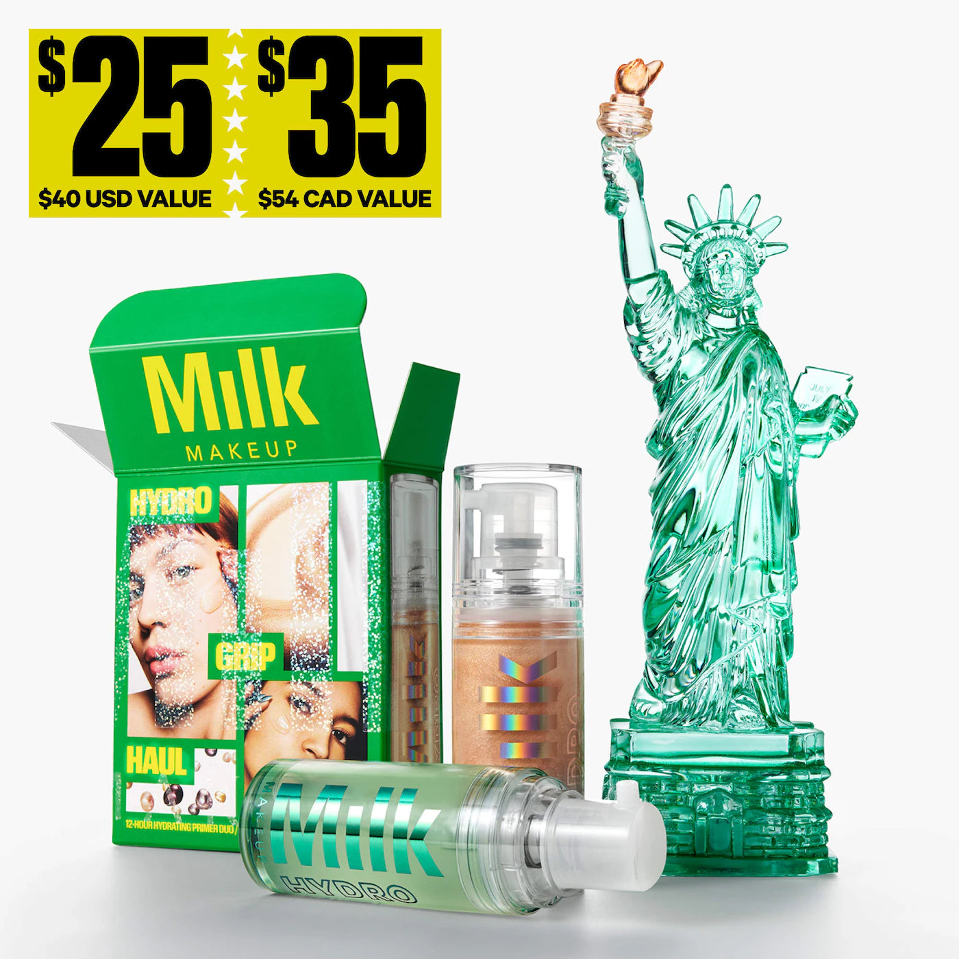 Pre Venta: Milk Makeup | Hydro Grip Haul Travel-Size Primer Duo