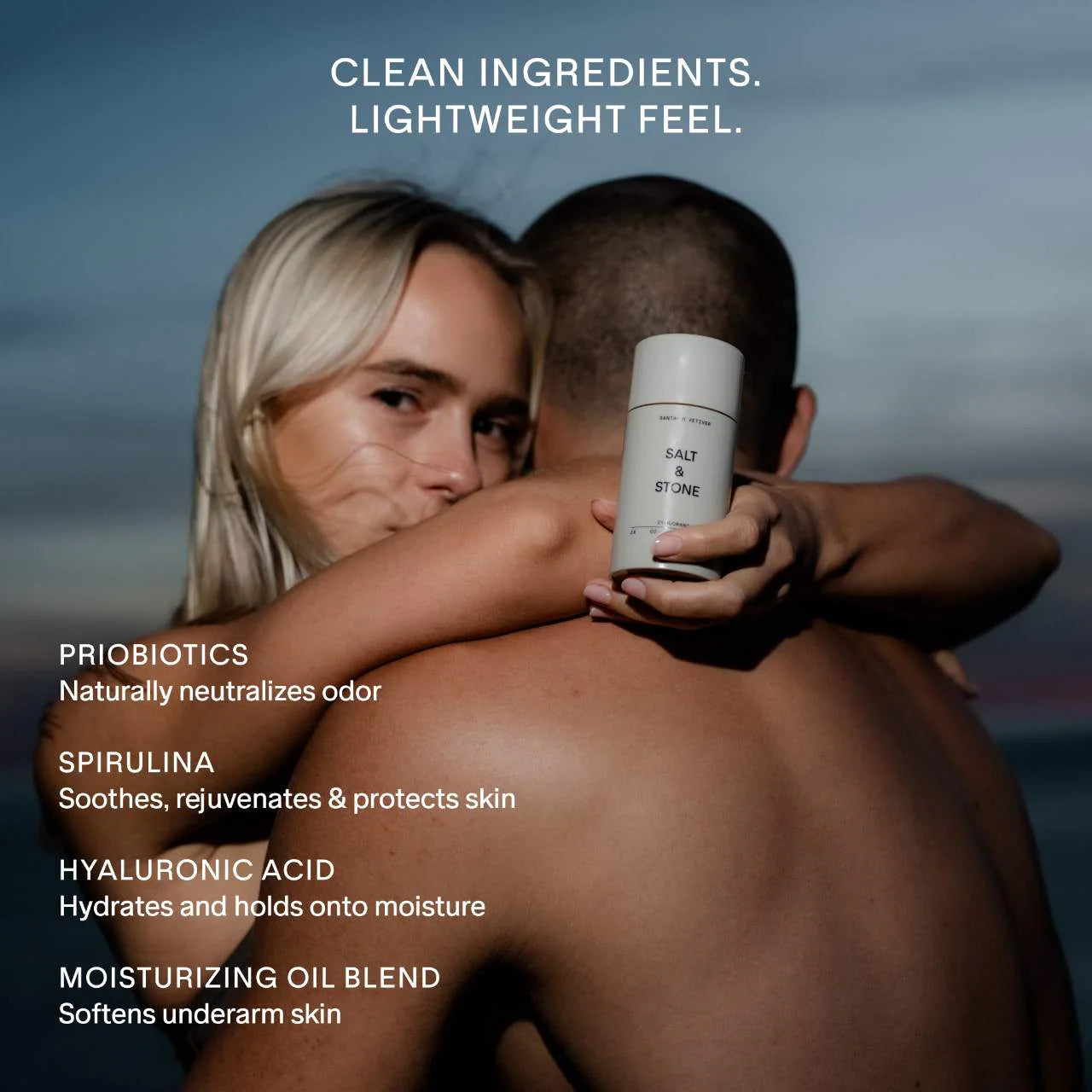 Pre Venta: Salt & Stone | Santal & Vetiver Extra-Strength Aluminum-Free Deodorant