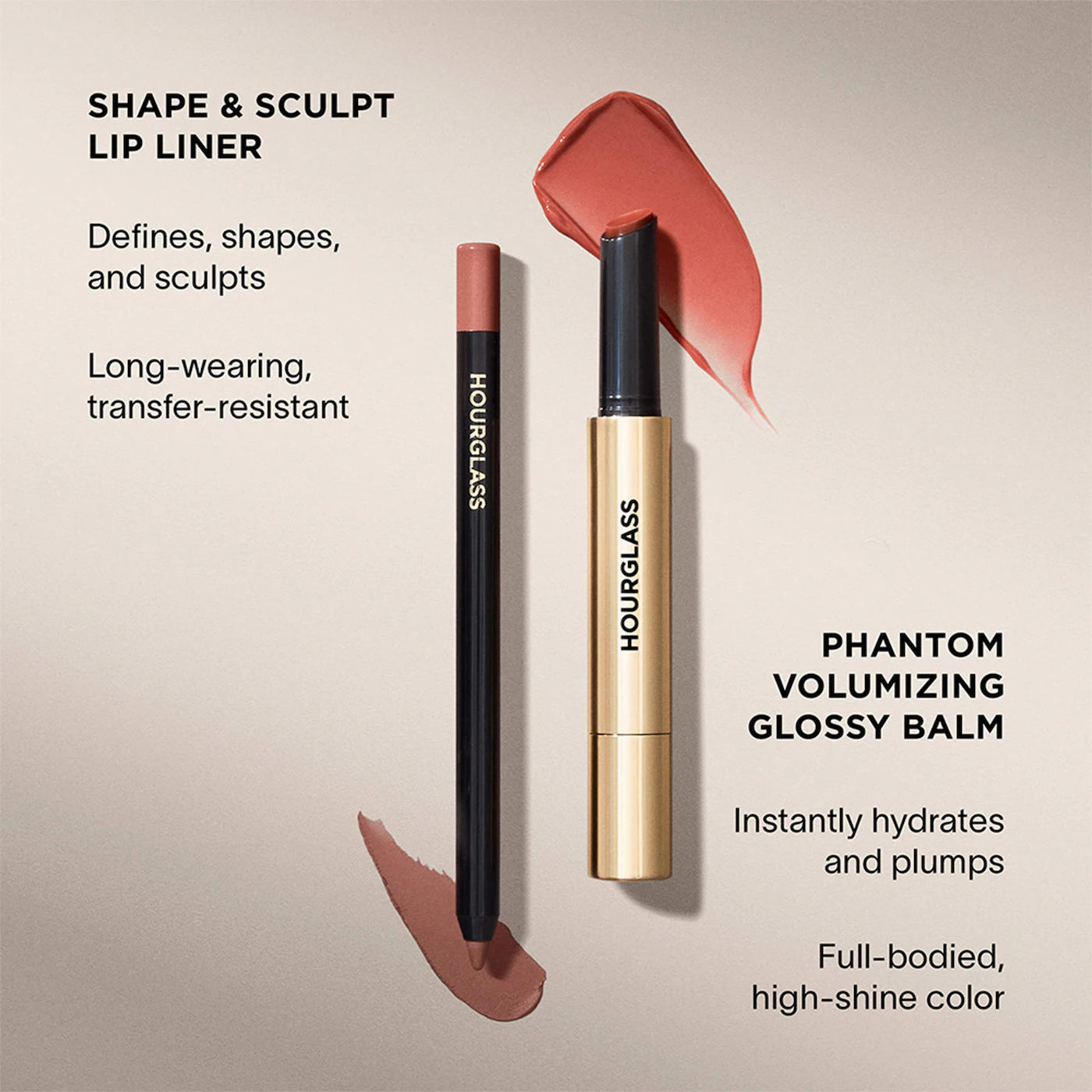 Pre Venta: Hourglass | Hourglass Sculpt & Gloss Lip Set