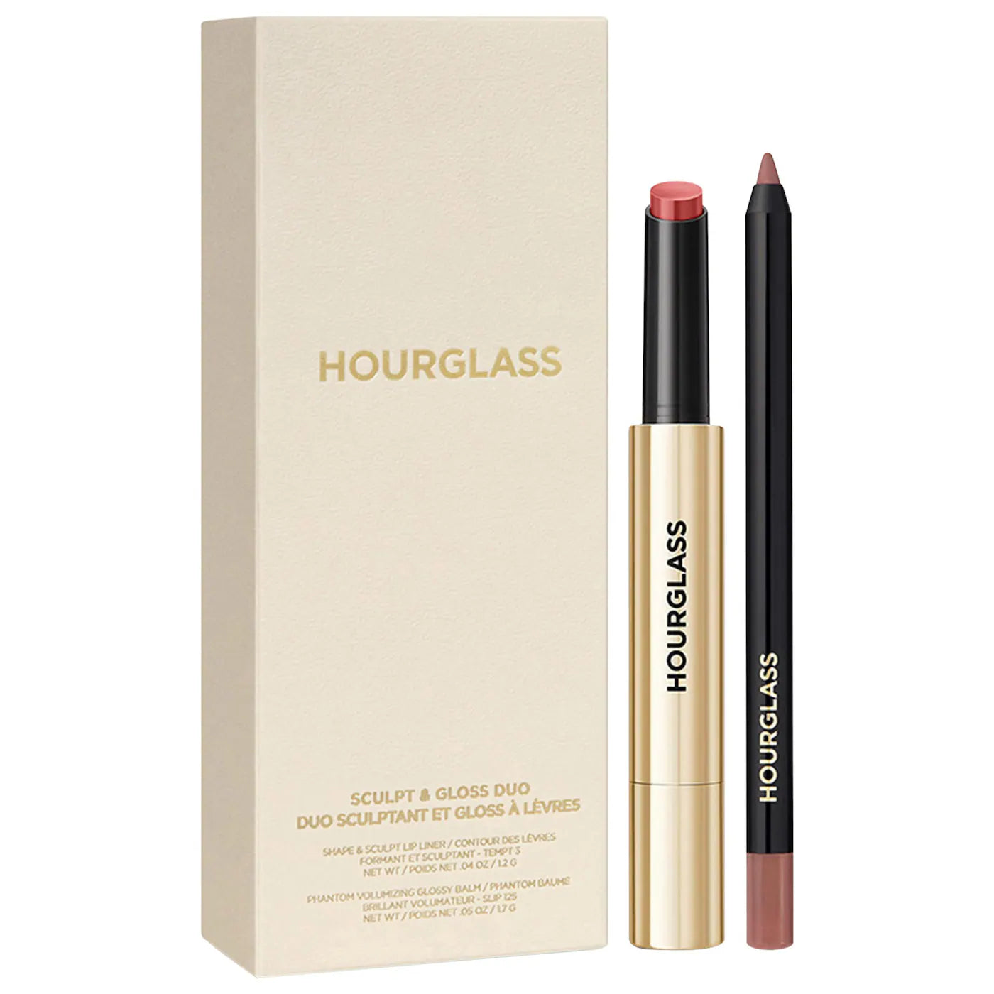 Pre Venta: Hourglass | Hourglass Sculpt & Gloss Lip Set
