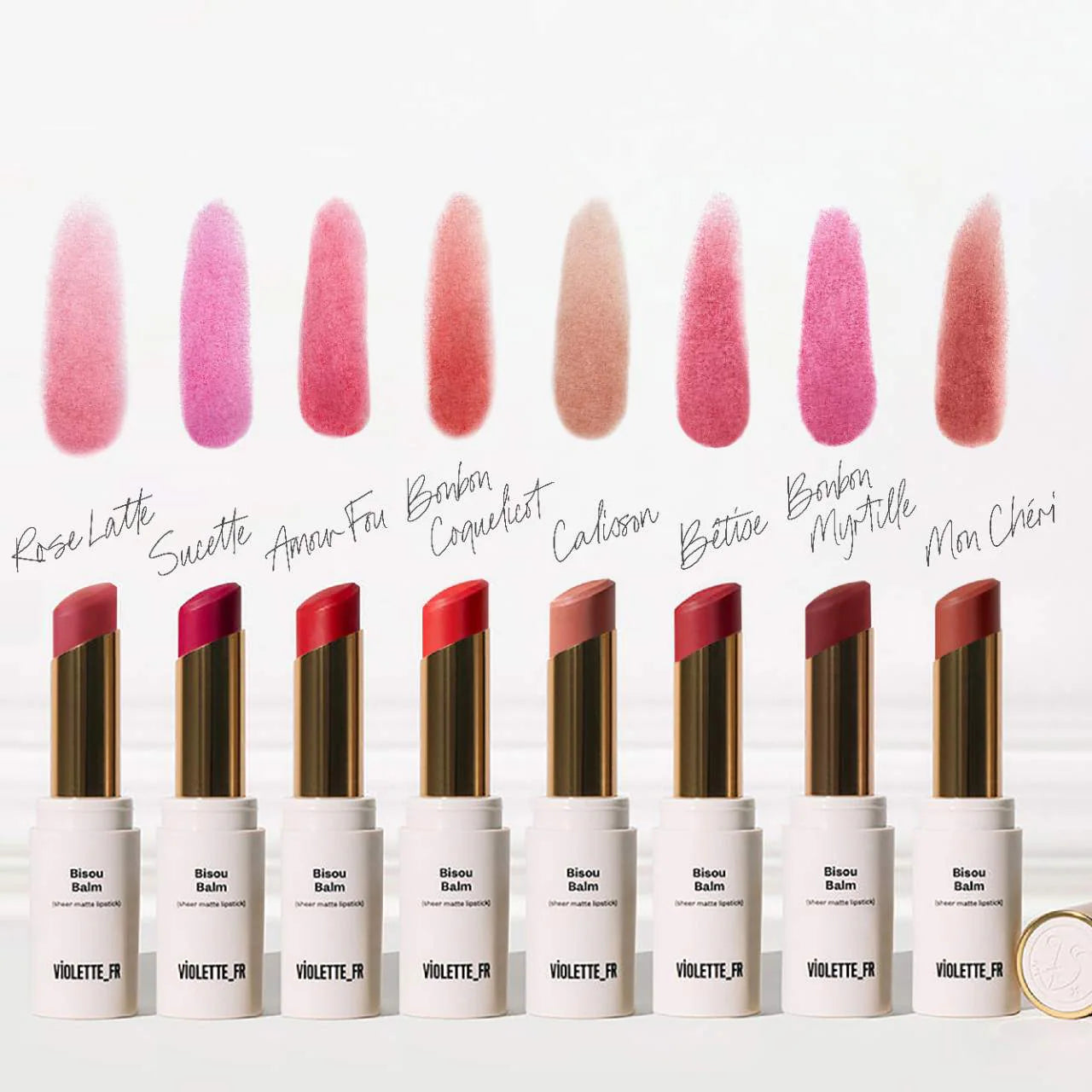 Pre Venta: Violette_Fr | BISOU BALM Sheer Matte Lipstick