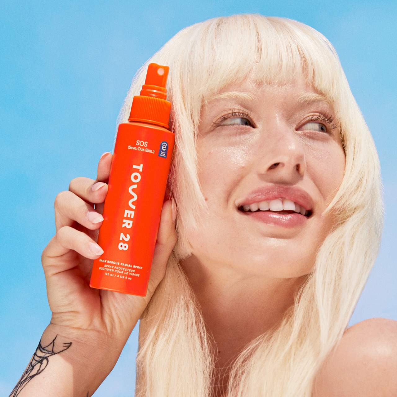 Pre Venta: Tower 28 Beauty | SOS Daily Rescue Facial Spray with Hypochlorous Acid