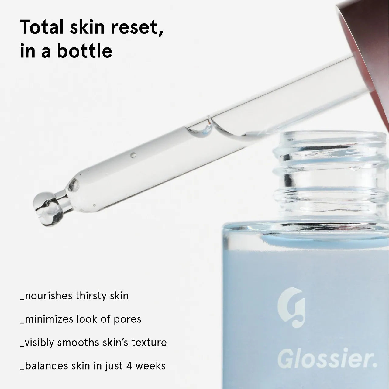 Pre Venta: Glossier | Super Pure Clarifying Face Serum with Niacinamide + Zinc