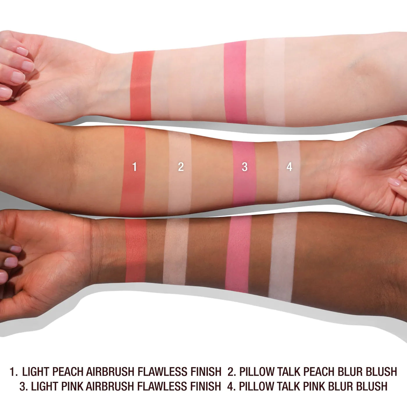 Pre Venta: Charlotte Tilbury | Pillow Talk Beauty Soulmates Airbrush Flawless Finish Brightening and Blush Powder Palette