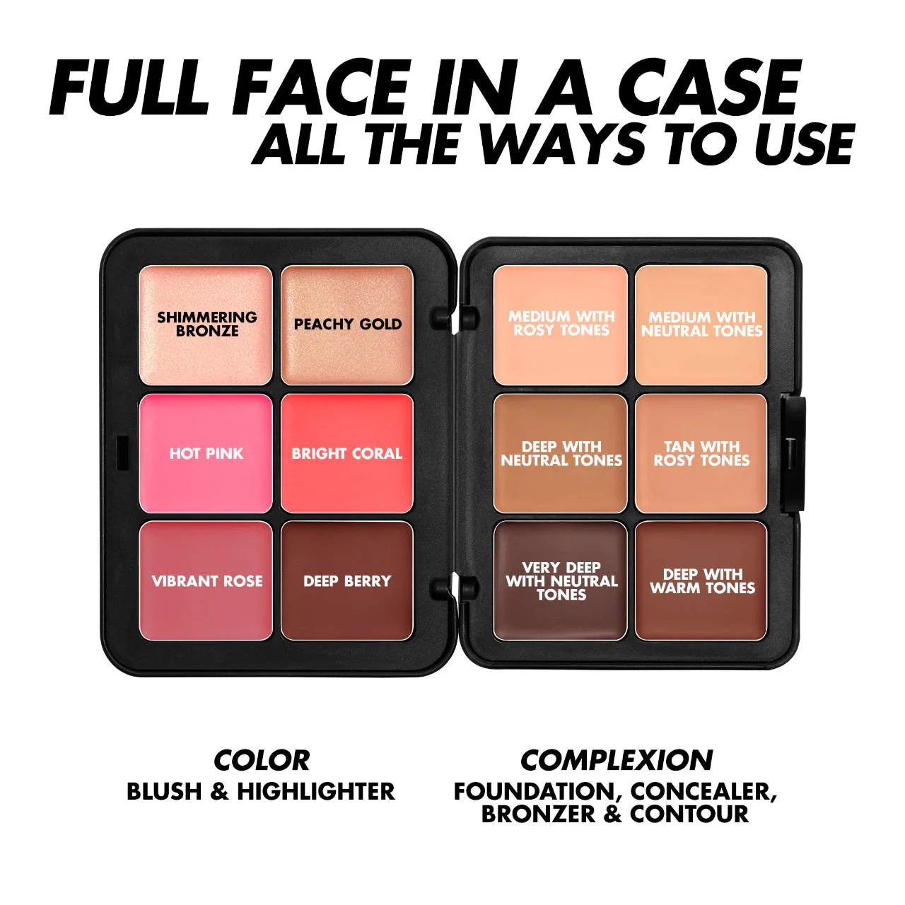 Pre Venta: Make Up For Ever | HD Skin Face Essentials – Longwear Full Face Cream Palette