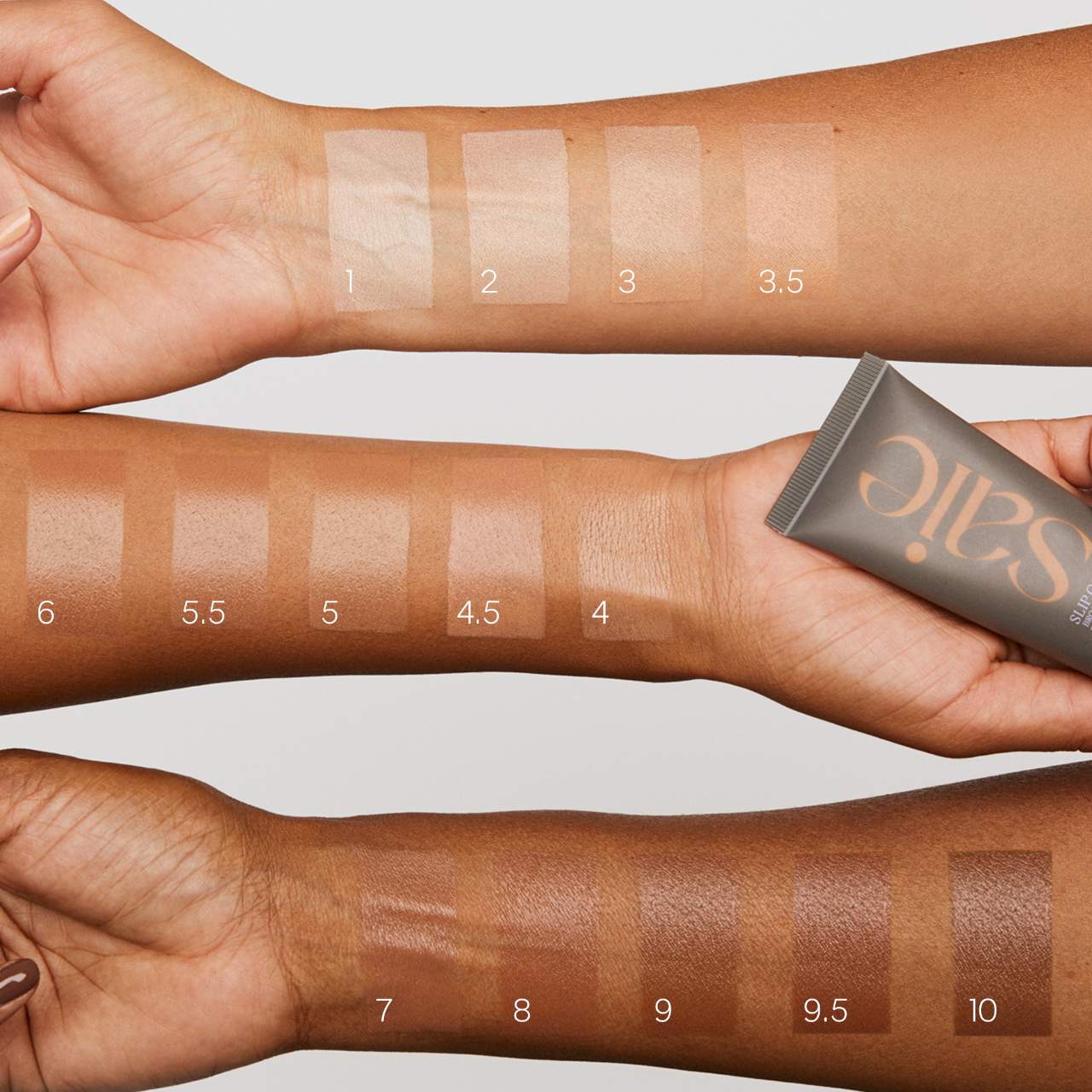 Pre Venta: Saie | Slip Tint – Lightweight Tinted Moisturizer with Mineral Zinc SPF 35 and Hyaluronic Acid