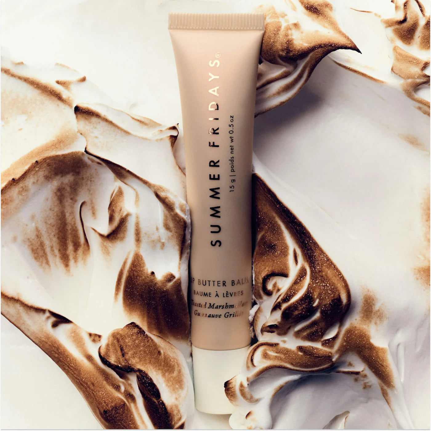 Pre Venta: Summer Fridays | Lip Butter Balm Treatment for Hydration + Nourishing Shine | Toasted Marshmallow