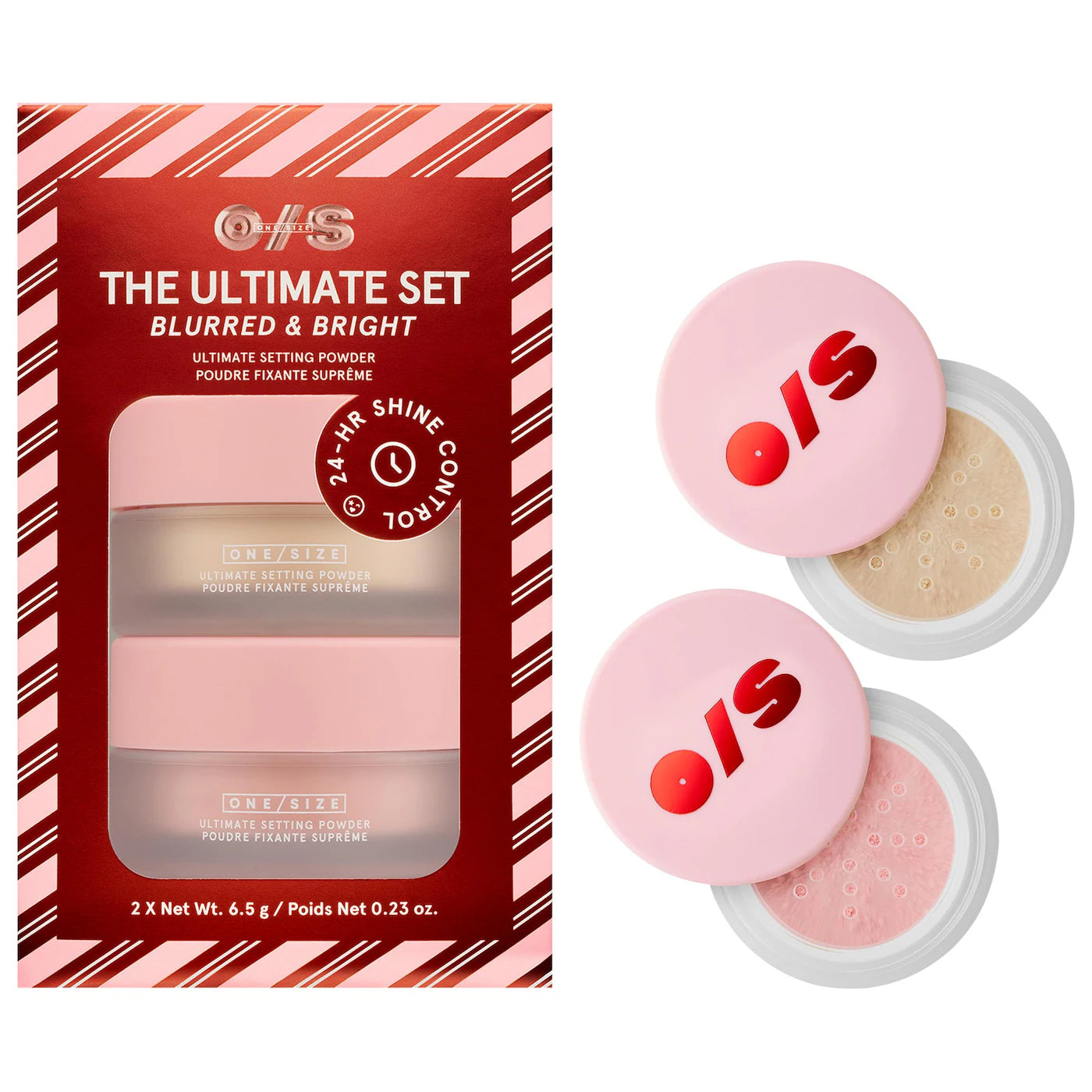 Pre Venta: ONE/SIZE by Patrick Starrr | Ultimate Blurring Setting Powder Blurred & Bright Travel Duo