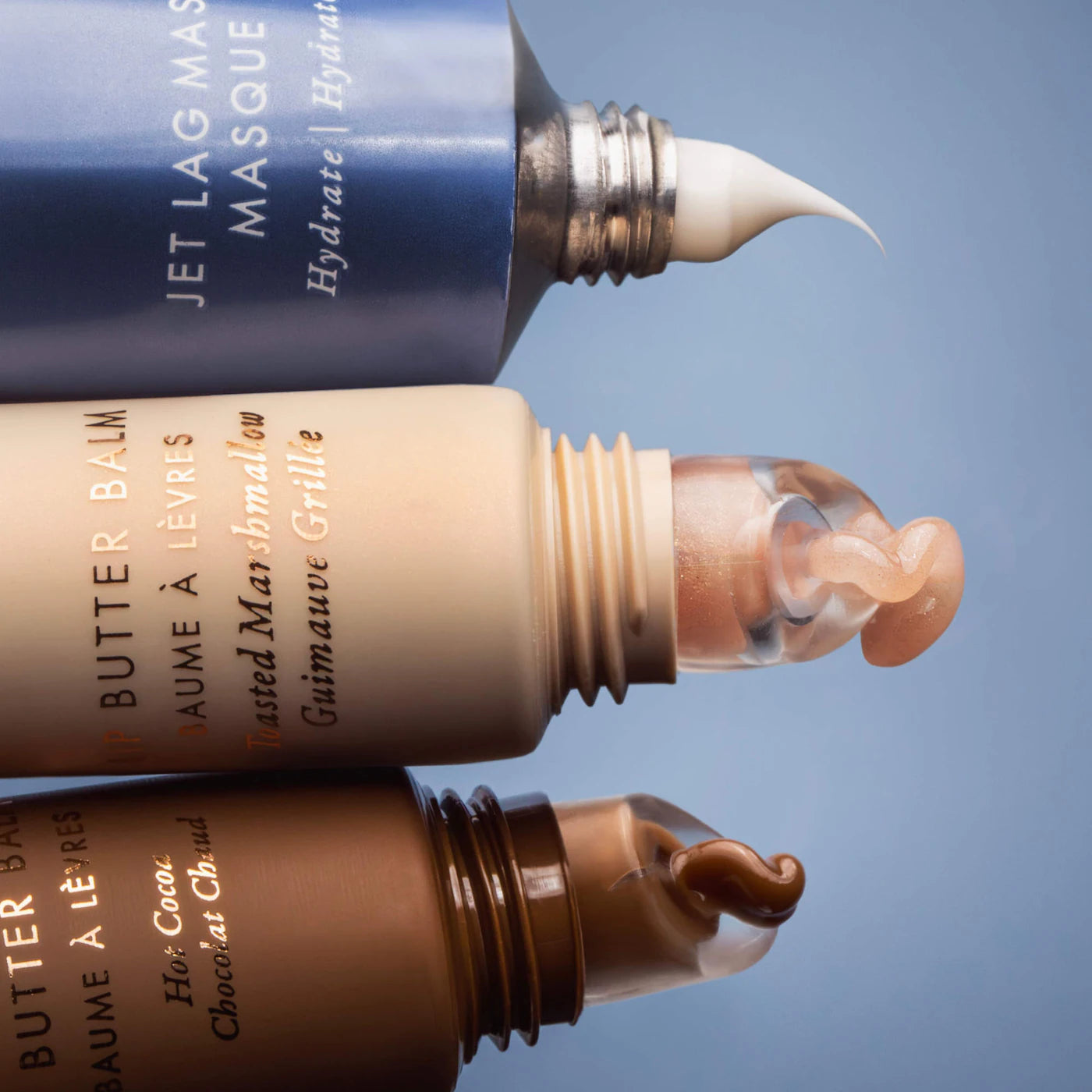 Pre Venta: Summer Fridays | The Holiday Trio Set with Lip Butter Balm in Hot Cocoa & Toasted Marshmallow