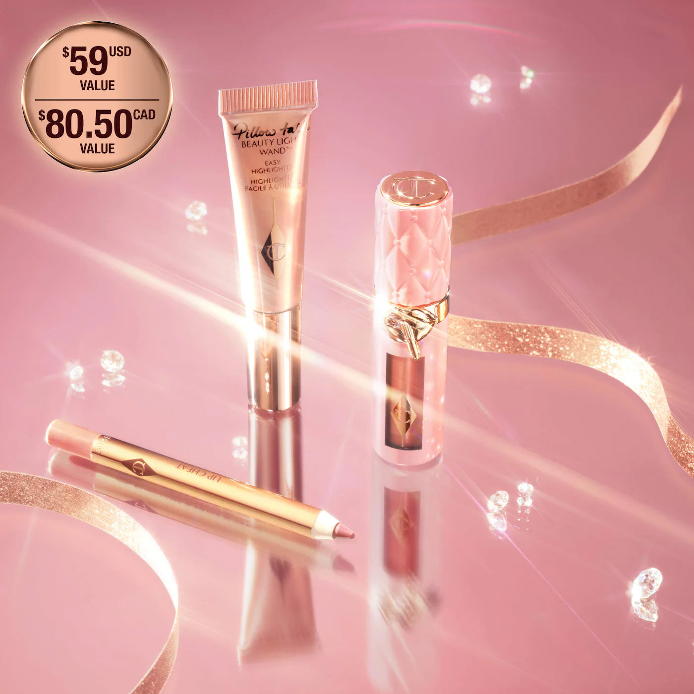 Pre Venta: Charlotte Tilbury | Lip and Cheek Trio Makeup Gift Set