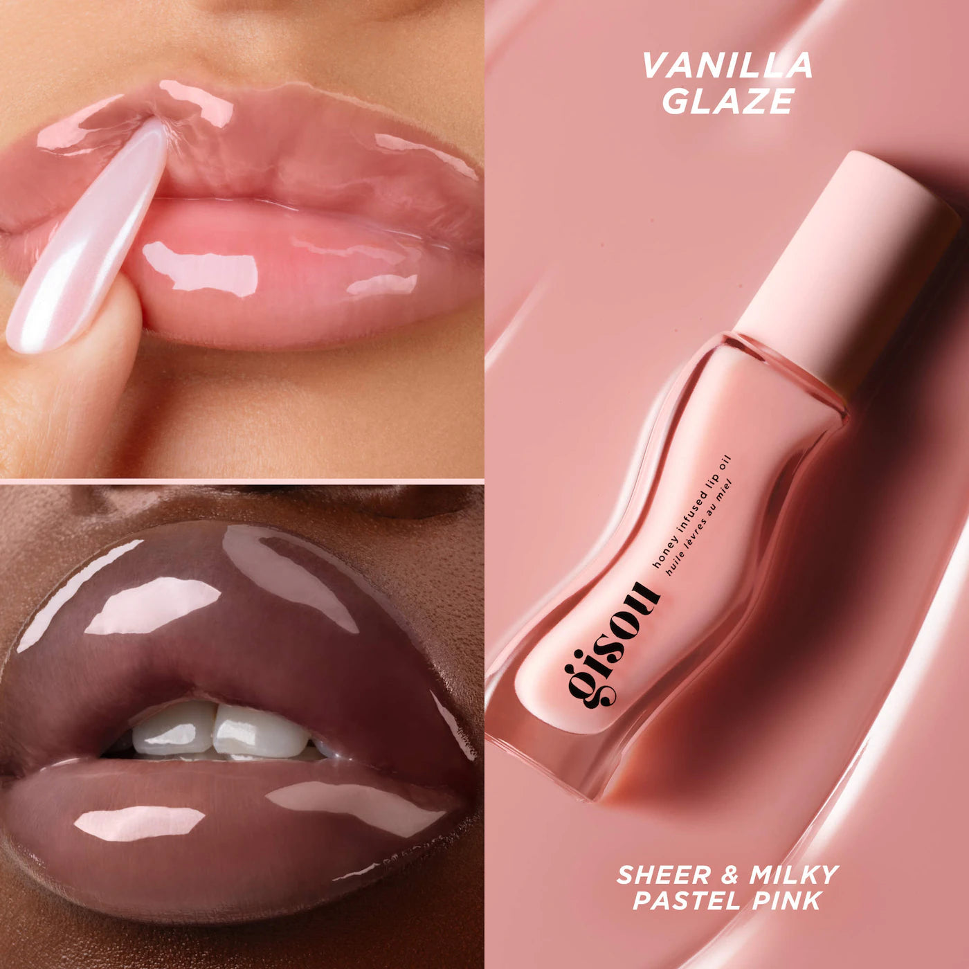 Pre Venta: Gisou | Honey Infused Hydrating Lip Oil | Vanilla Glaze