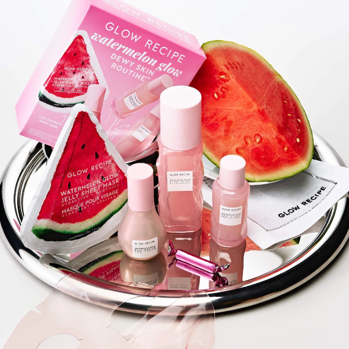 Pre Venta: Glow Recipe | Watermelon Glow Dewy Skin Routine Gift Set