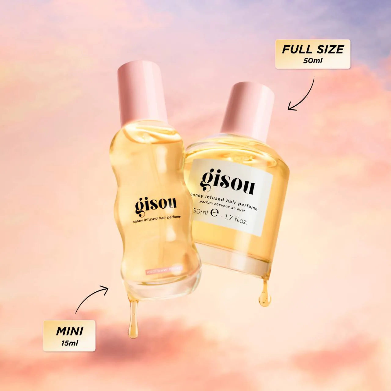 Pre Venta: Gisou | Mini Wildflower Honey Infused Hair Perfume