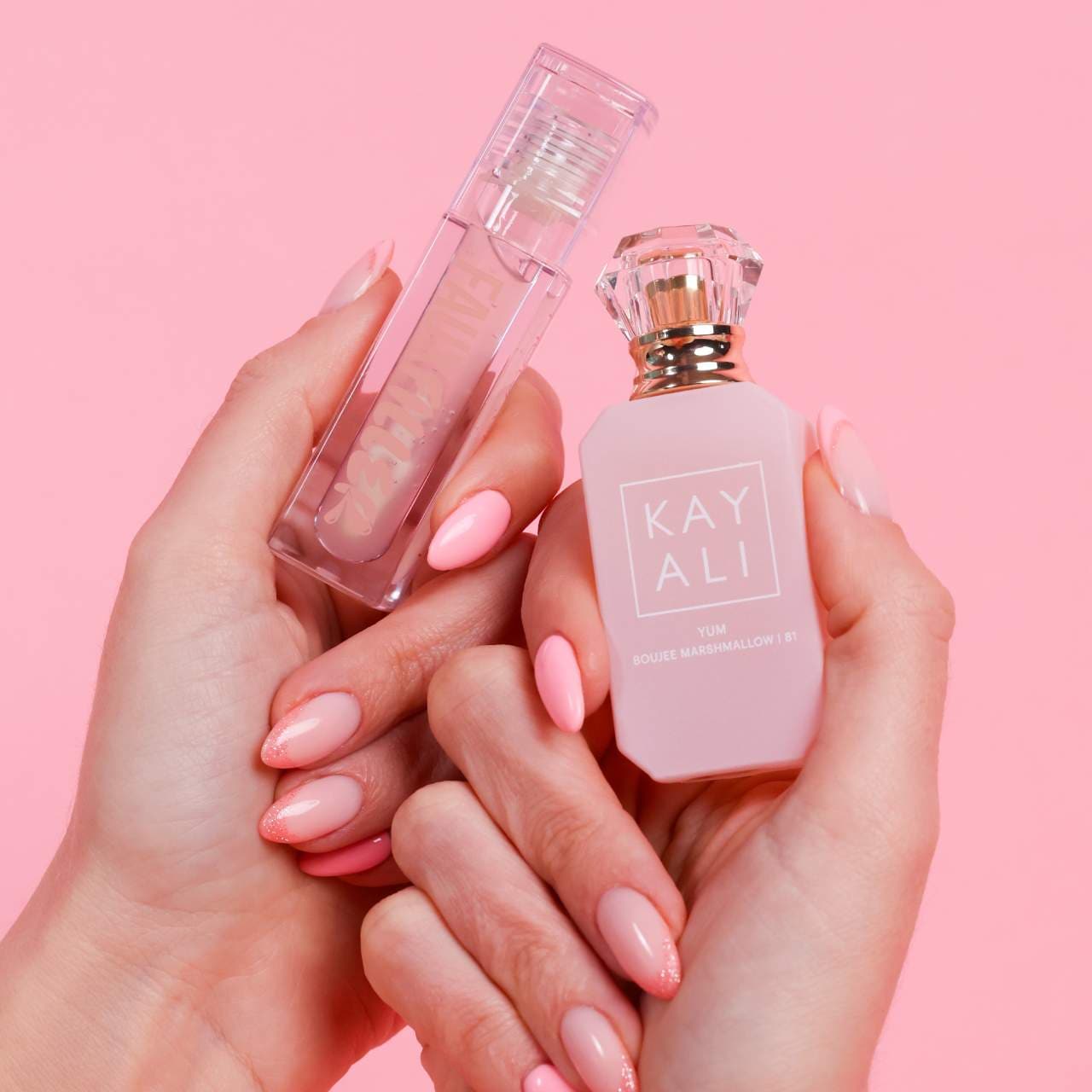 Pre Venta: Kayali | YUMMY KISS SET - Yum Marshmallow + Faux Filler Gloss Glassy