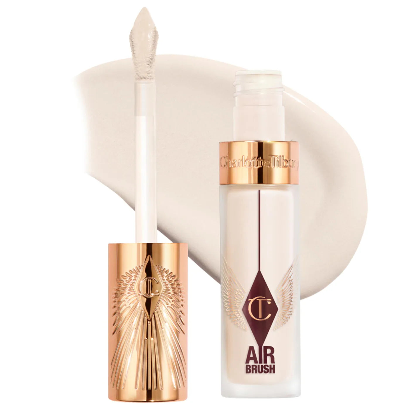 Pre Venta: Charlotte Tilbury | Airbrush Flawless Crease-Proof Long-Wear Blur Concealer with Hyaluronic Acid