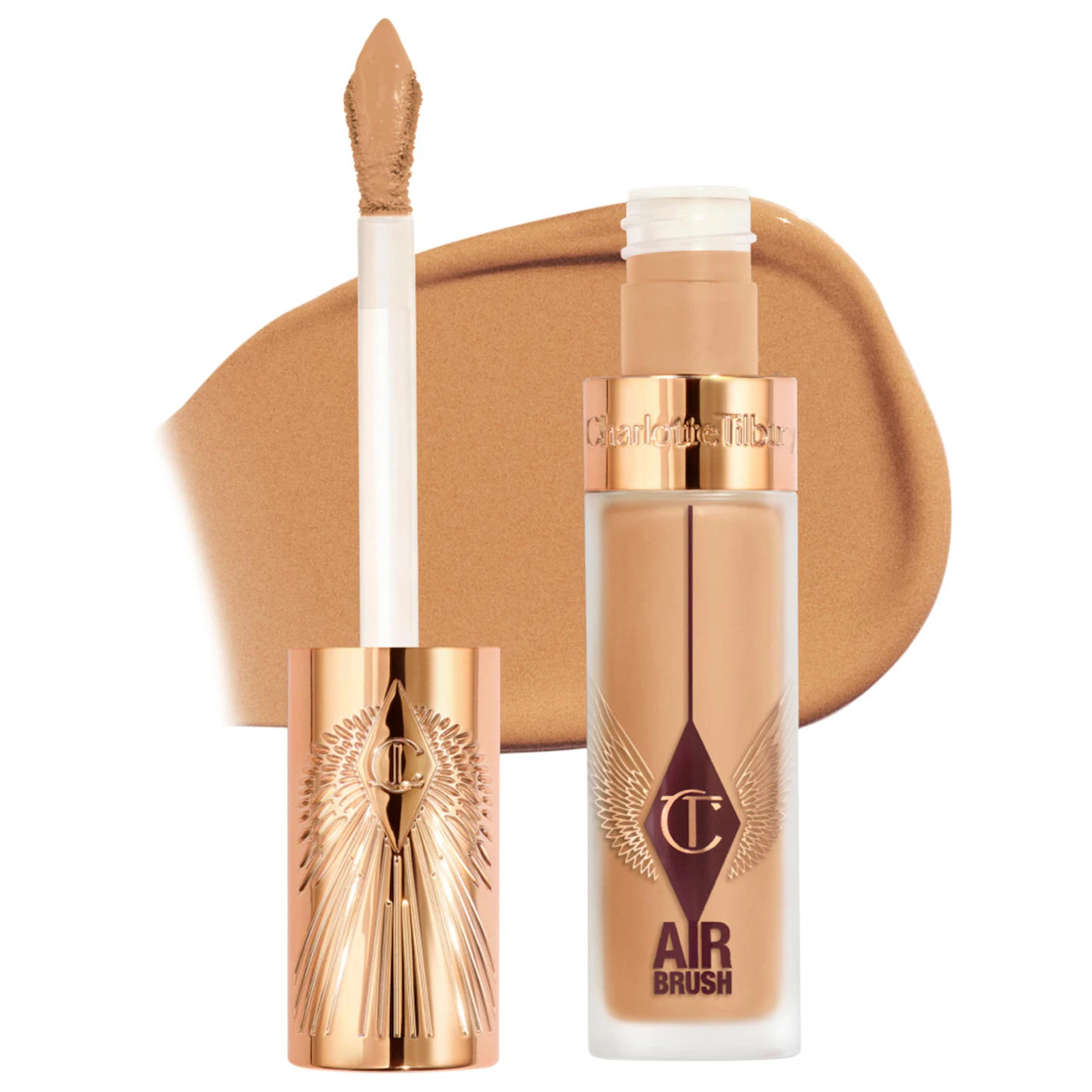 Pre Venta: Charlotte Tilbury | Airbrush Flawless Crease-Proof Long-Wear Blur Concealer with Hyaluronic Acid
