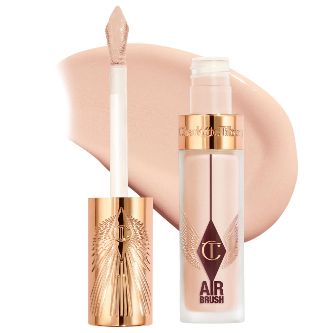 Pre Venta: Charlotte Tilbury | Airbrush Flawless Crease-Proof Long-Wear Blur Concealer with Hyaluronic Acid
