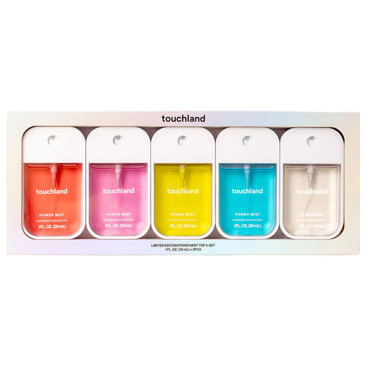 Pre Venta: Touchland | Limited Edition Power Mist Hydrating Hand Sanitizer Top 5-Set
