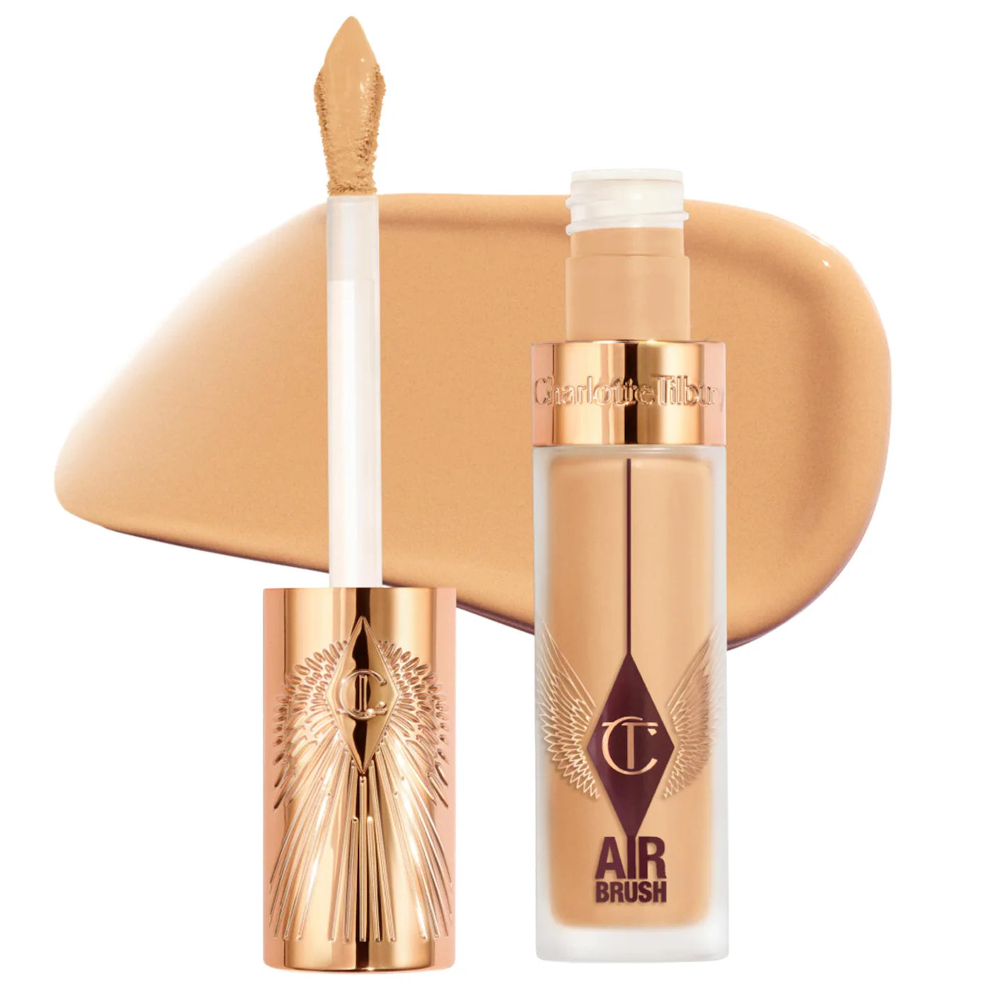 Pre Venta: Charlotte Tilbury | Airbrush Flawless Crease-Proof Long-Wear Blur Concealer with Hyaluronic Acid