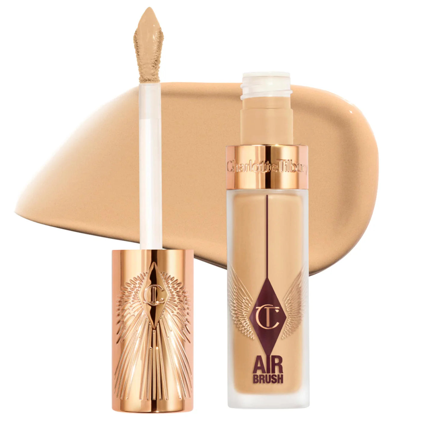 Pre Venta: Charlotte Tilbury | Airbrush Flawless Crease-Proof Long-Wear Blur Concealer with Hyaluronic Acid