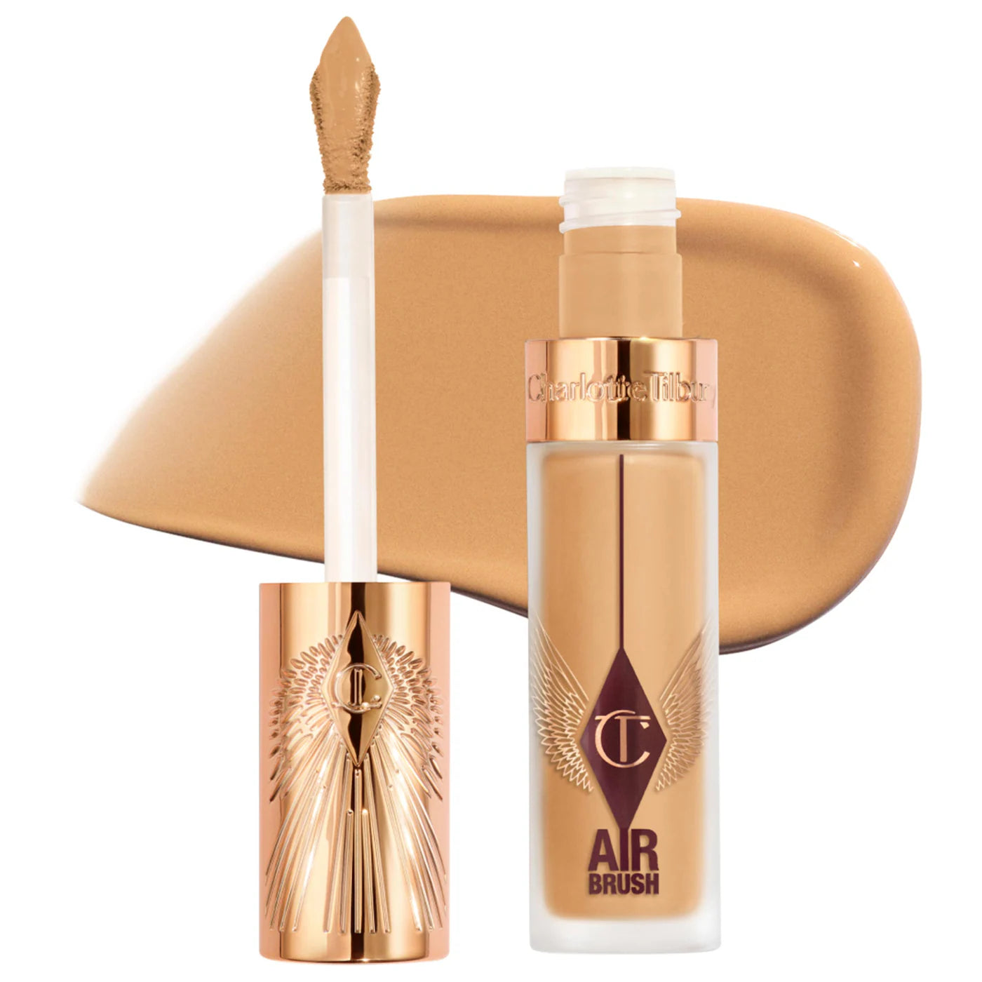 Pre Venta: Charlotte Tilbury | Airbrush Flawless Crease-Proof Long-Wear Blur Concealer with Hyaluronic Acid
