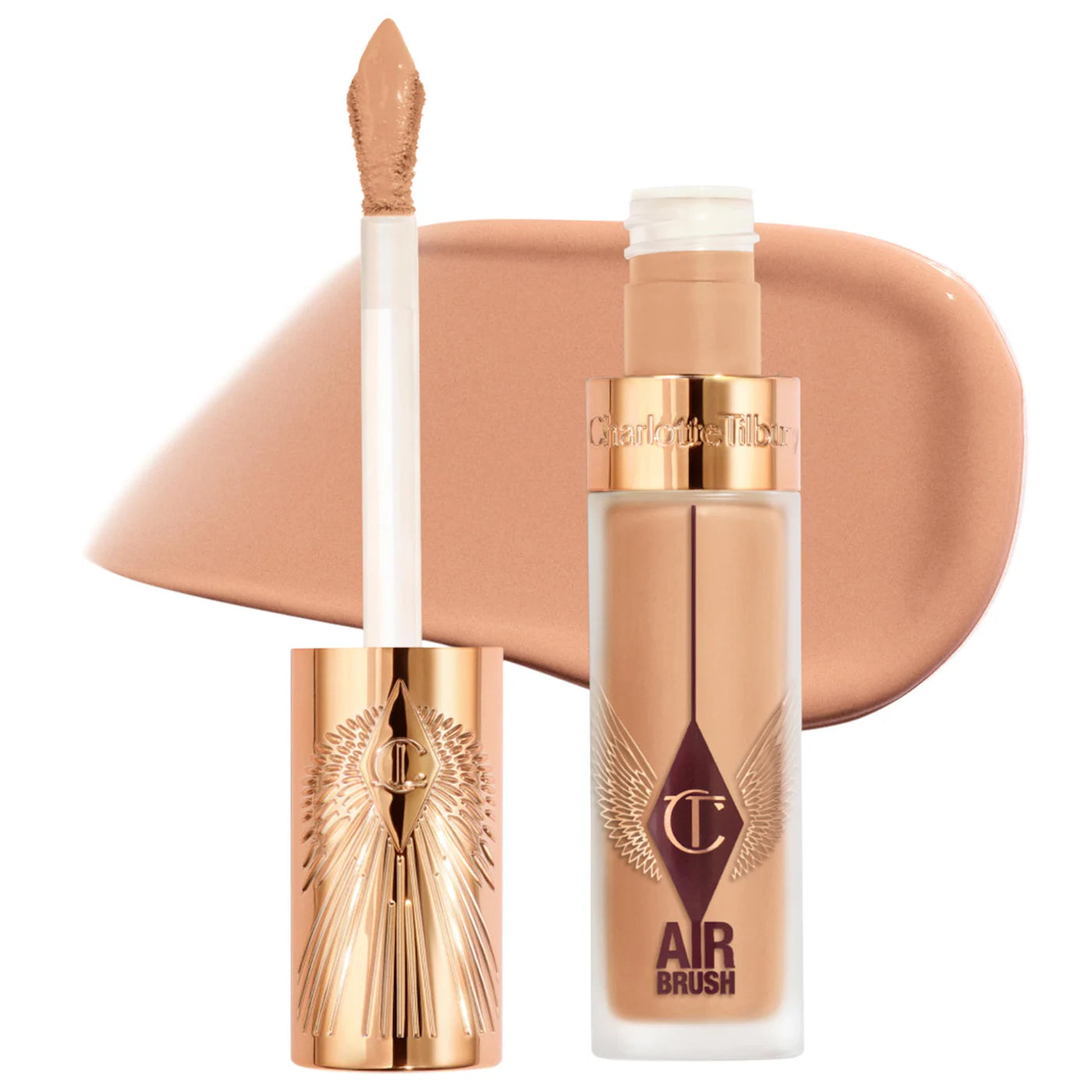 Pre Venta: Charlotte Tilbury | Airbrush Flawless Crease-Proof Long-Wear Blur Concealer with Hyaluronic Acid