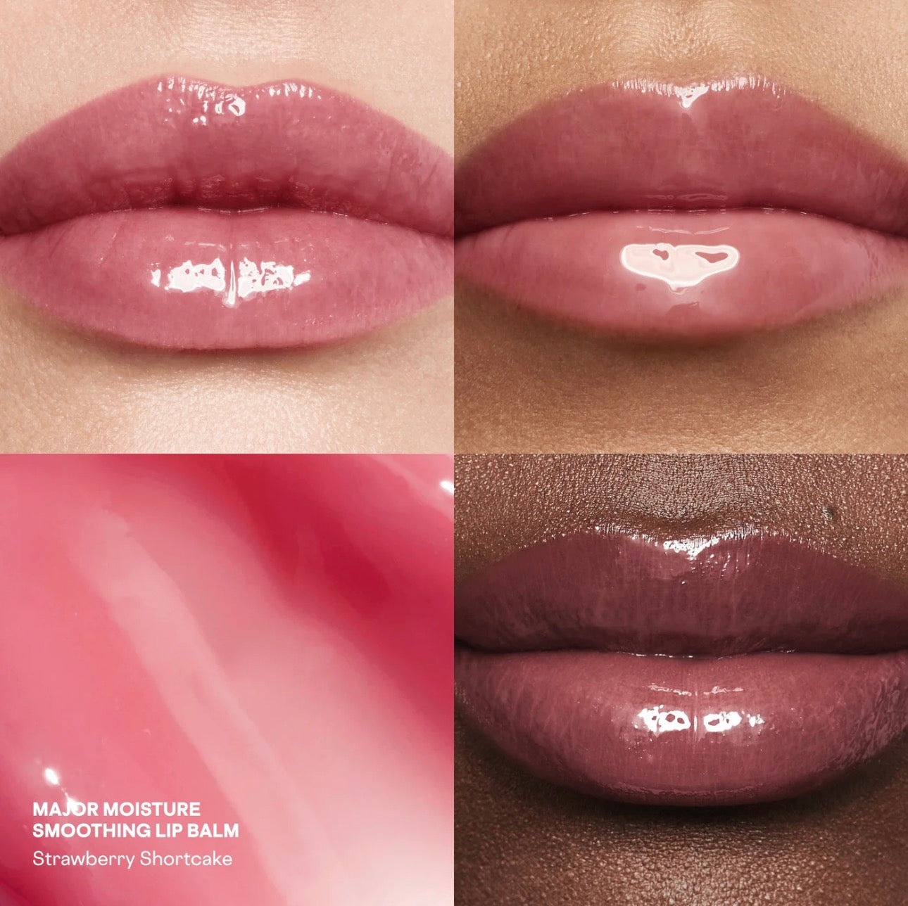 Patrick Ta Beauty | Major Moisture Smoothing Lip Balm | Strawberry Shortcake