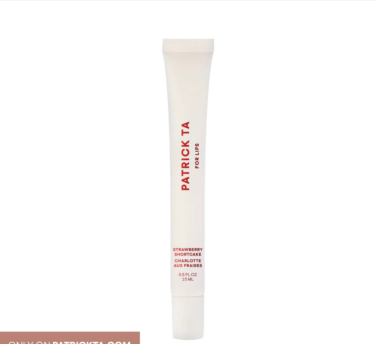 Patrick Ta Beauty | Major Moisture Smoothing Lip Balm | Strawberry Shortcake