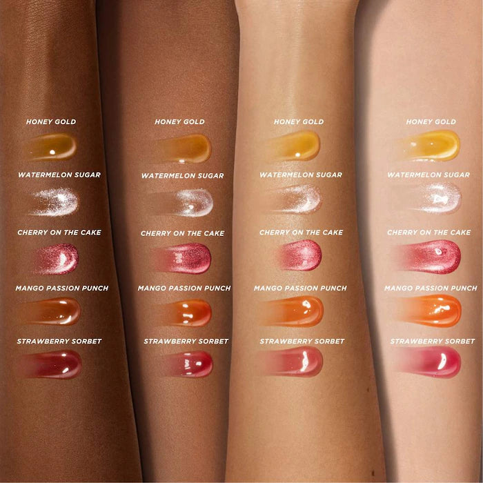 Pre Venta: Gisou | Honey Infused Hydrating Lip Oil | Cherry On The Cake | Sheer Pinky Red Shimmer