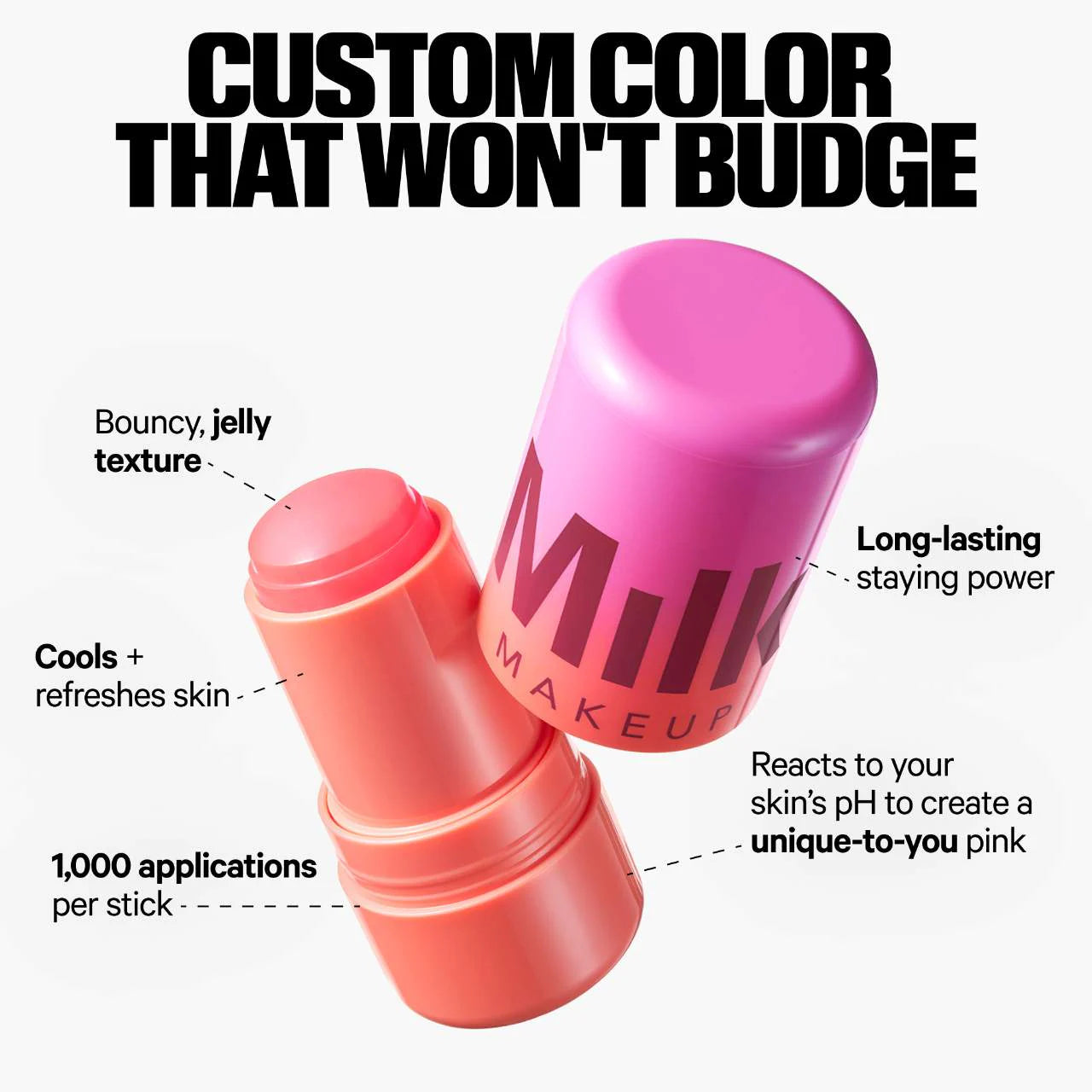 Pre Venta: Milk Makeup | Cooling Water Jelly Tint Lip + Cheek Blush Stain