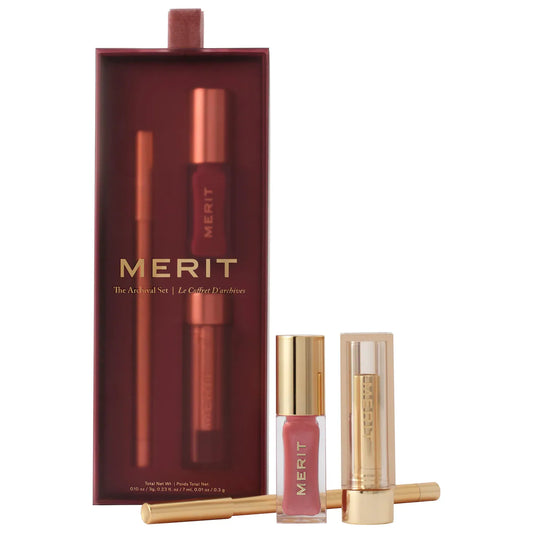 Pre Venta: Merit | The Archival Lip Essentials Gift Set