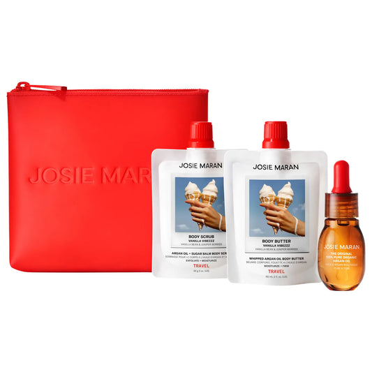 Pre Venta: Josie Maran | The Babies 3-Piece Hydration Travel Trio