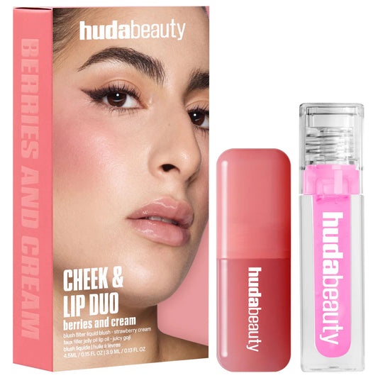 Pre Venta: Huda Beauty | Berries and Cream Cheek and Lip Duo