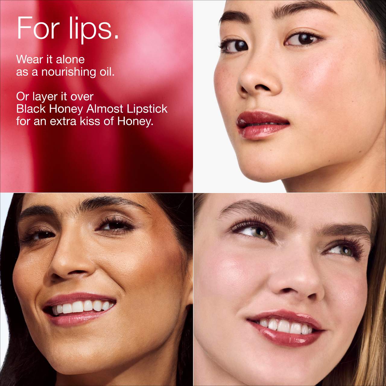 Pre Venta: Clinique | Clinique Pop Black Honey Cheek + Lip Oil